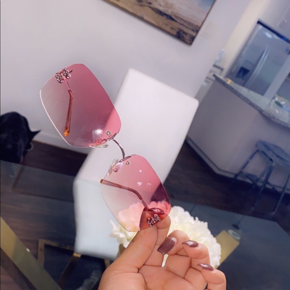 Vintage Pink Chanel 4017-D sunglasses